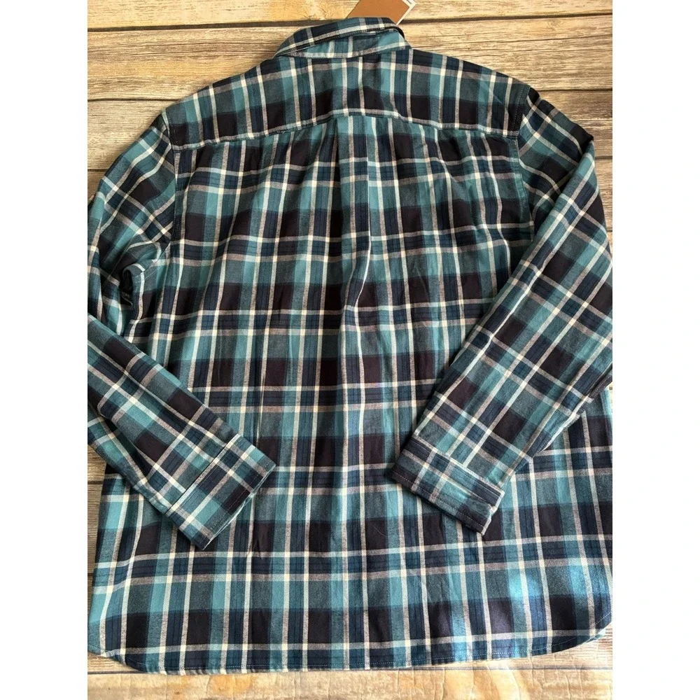 The North Face Men's XXL Arroyo Lightweight‎ Button Up Flannel Blue  NWT